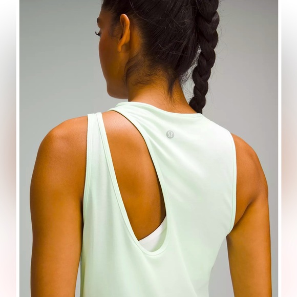 lululemon athletica Tops - LULULEMON Shoulder Cut-Out Yoga Tank Top